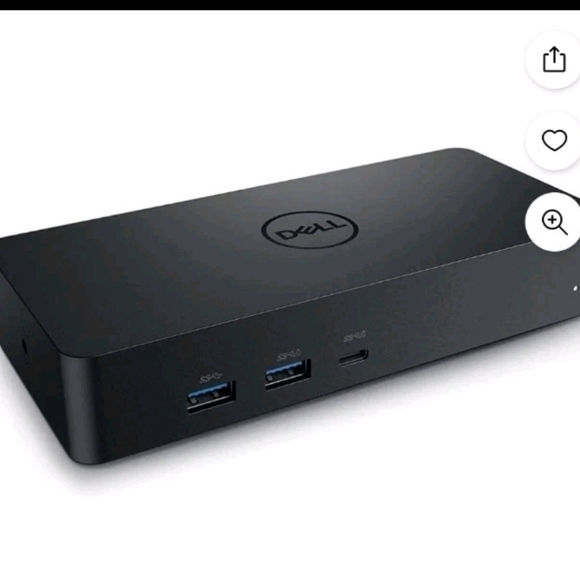 DELL D6000 DisplayLink Universal Docking Station +130W AC USB 3.0 / USB-C UHD 4K - Picture 3 of 16